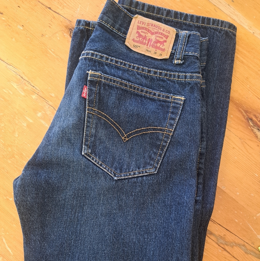 LEVI 505 DARK WASH